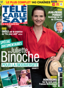 NUMÉRO SPÉCIAL DOCUMENTAIRES : JULIETTE BINOCHE POUR LA BIODIVERSITÉ